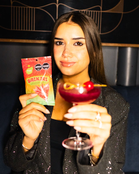Gomitas con alcohol Touch Gummy sabor Daikiri