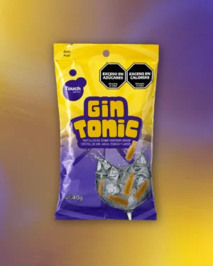 Gomitas con alcohol Touch Gummy sabor Gin Tonic